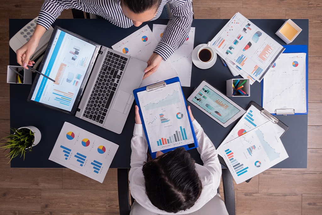 Professional team collaboration